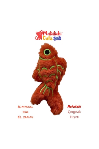 Matatabi Cats Balık Peluş Kedi Oyuncağı