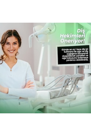 Stopever Fresh & Gliss Kürdanlı Diş İpi 50 Adet Nane Aromalı Diş Arası Temizliği, Ağız Hijyeni Ve Günlük Kullanım İçin İdeal Plastik Kutulu Ve Taşıma Kılıflı Hediyeli