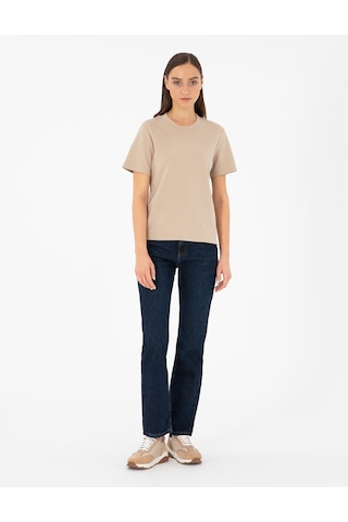 Pierre Cardin Kadın Koyu İndigo Jean Pantolon 50291374-vr089 Koyu İndigo