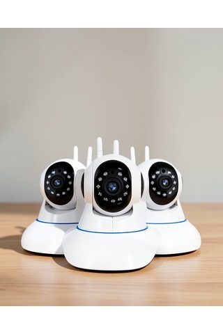 Wifi Güvenlik Kamerası Çift Yönlü Gece Görüşlü Bebek Kamerası