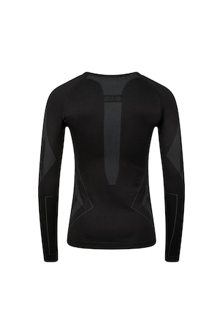 2as Erkek Heatwave Seamless Baselayer Üst İçilk Siyah/gri 001