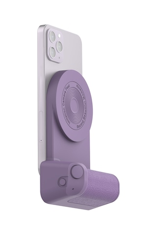 Maiyame Mor Bluetooth Telefon Tutucu: Dikişsiz Tutma, 10w Kablosuz Şarj Ve 200mah Batarya İle Geliştirilmiş Model Mor