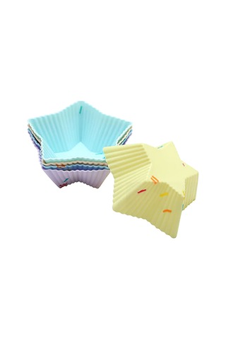 20'li Paket Silikon Muffin Kabı Ve Küçük Kek Kabı İçin Güzel, Sevimli, Yüksek Kaliteli, Güvenli Pişirme Kalıbı