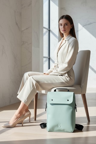 Sage Adaçayı Yeşili Dock Structured Sırt Çantası Çok Renkli