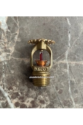 Tyco Pirinç Dik Yangın Söndürme Aparatı Sprink Yangın Fiskiyesi 68-c 1/2 10adet