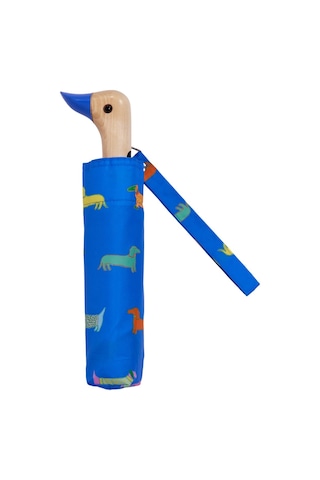 Original Duckhead Duck Kompakt Şemsiye Dogs İn Blue Mavi