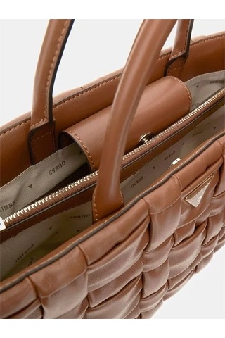 Guess Marıon Satchel-kadın Omuz Çantası -wg807206 Taba