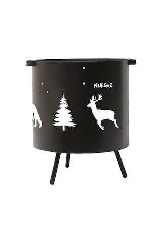 Nurgaz Orman & Bahçe Şöminesi Hayvan Figürlü – Orta Boy NG OSO