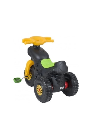 Enhoştoys 3 Tekerli Şahin Motor Çocuk Bisiklet Yeşil Çok Renkli