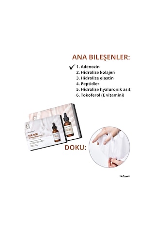 Medipeel Tox-bor Gold Boosting Mask 25 Ml 5 Adet Cilt Elastikiyetini Artıran Besleyici Maske