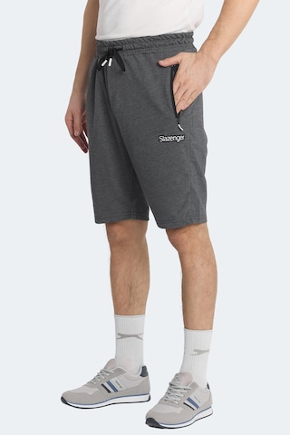 Slazenger NAGI Erkek Cepli Koyu Gri Şort