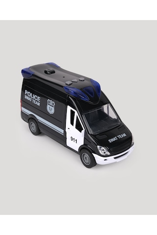 Sesli Ve Işıklı Polis Swat Ekip Aracı