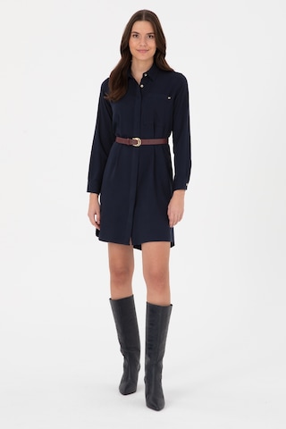 U.s. Polo Assn. Kadın Lacivert Elbise Dokuma 50308530-vr033