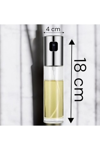 Sprey Cam Şişe Yağdanlık 100 Ml Sirke Yağ Limon Suyu Püskürtücü