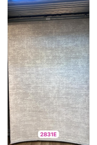 Artemis Halı Karizma 02831e Gri Beyaz Sade Düz Halı