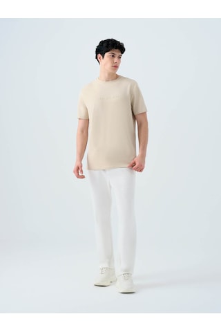Loft Regular Fit Beyaz Erkek Eşofman Altı Lf2039613 Beyaz