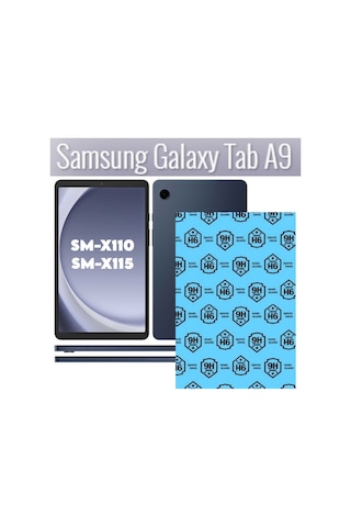 Samsung Galaxy Tab A9 8,7 İnç Sm-x110 Sm-x115 Uyumlu Kırılmaz 9h Nano Esnek Cam