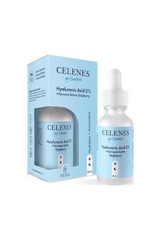 Celenes Hyaluronic Acid %2 + Ferment Active Gojiberry Yüz Serumu 30 ML