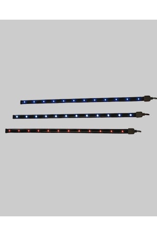 Led Yağmur Işığı Seti 10 Adet Meteor Çubuk Aydınlatma Renkli