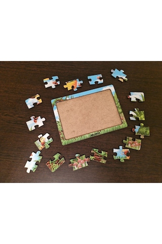 Arılar 16 Parça Eğitici Ve Öğretici Ahşap Çocuk Puzzle & Yapboz Bebek Çocuk Oyuncak