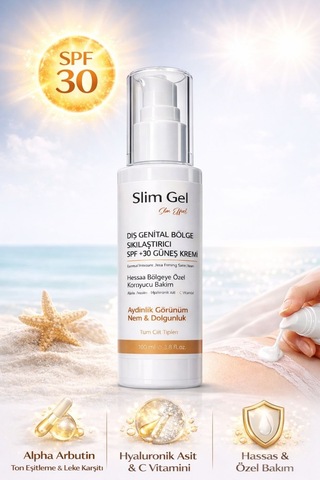 Intim Genital Bölge Sıkılaştırıcı & Aydınlatıcı & Ton Eşitleyici Spf +30 Güneş Bakım Kremi -