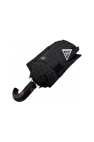 April A-226g A4 Baston Sap 10 Telli Tam Otomatik Şemsiye Siyah