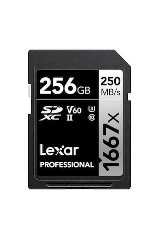 Professıonal 256 Gb 1667x Sdxc Hafıza Kartı 250mb/s-90mb/s