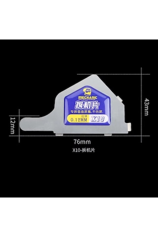 Mechanic X10 3d Ultra İnce Paslanmaz Çelik Ekran Ayırma Ve Açma Aparatı