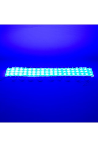 Powermaster Modül Led 12v 1.5w Mavi 2835 69x16 Mm Ip65 160-180lm 160 Derece