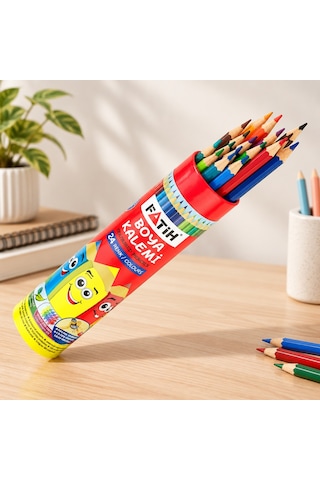 Uzun Tüplü Kuru Boya 12 Renk Diğer