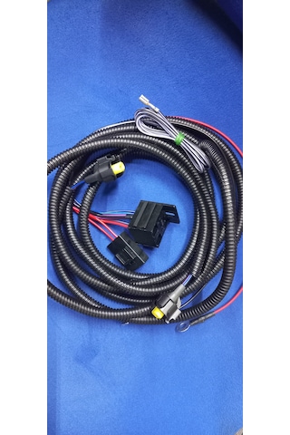12v H8 Sis Far Tesiatı Kablolu Hazır Şekilde
