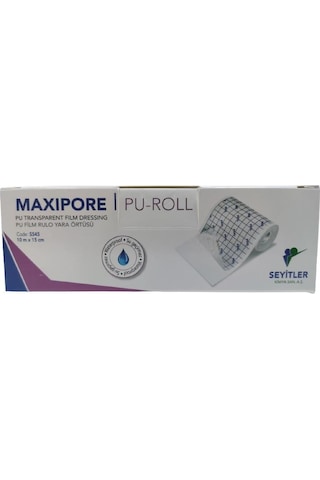 Maxipore PU Film Su Geçirmez Flaster Banyo Bandı 10m x 15cm