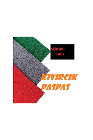 Kıvırcık Protokol Bina Halı Dış Mekan Paspas Kaymaz Rulo Yolluk (418277820)