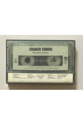 Coşkun Sabah Hatıram Olsun Kaset Orjinal Dönem Kağıt Baskı