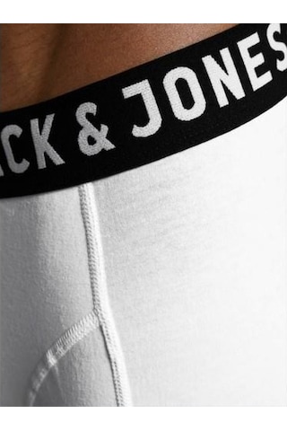 Jack & Jones Erkek Boxer Sense Trunks 3-pack Noos - Beyaz