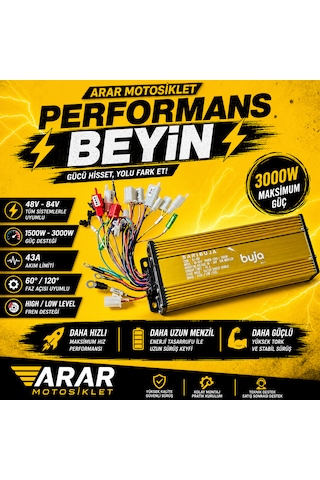E-bike Akıllı Beyin Sarı Buja Performans-uzun Menzil 48-72v 1500w - 3047 E-bike Akıllı Beyin Sarı Buja Performans-uzun Menzil 48-72v 1500w - 3047