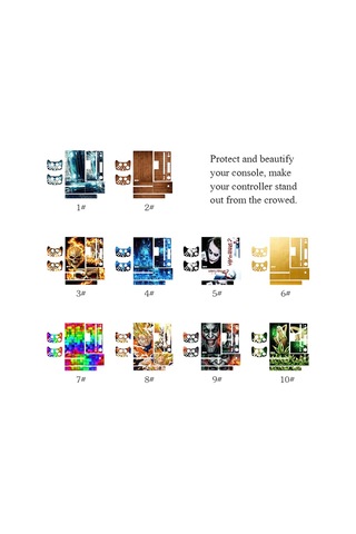 Xindoker Xbox One Konsol Ve Kumanda Koruyucu Sticker - Yüksek Kaliteli Grafikler, Kolay Uygulama, Kalıcı Renk - Stil 1 Zy201010008