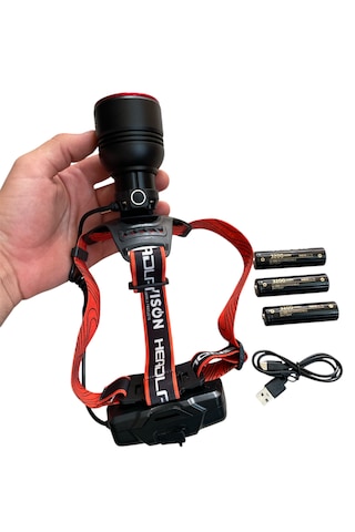 Ws-2080 Hareket Sensörlü 40 Watt Kafa Lambası