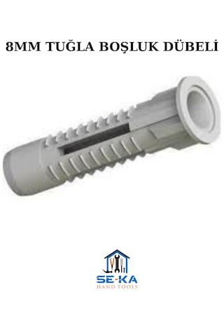8mm Tuğla Boşluk Dübeli 400 Adet
