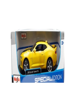 Maisto 2016 Chevrolet Camaro Ss 1 18 Model Araba Sarı 31689