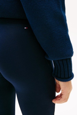 Tommy Hilfiger Kız Çocuk Tommy Foil Flare Tayt - Lacivert Dark Night Navy