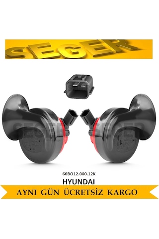 Seger Hyundaı Dadat Korna Seti 60Bo12.000.12 Ean-8698520203753