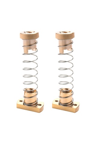 Ender 3s Ender 3 Pro İçin 2 Set T8 Anti-geri Tepme Yaylı Somun