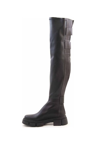 Mocassini Deri Kadın Çizme 81812