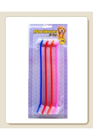 Miçiko Köpekler ve Kediler İçin Yumuşak Diş Fırçası 4'lü Paket