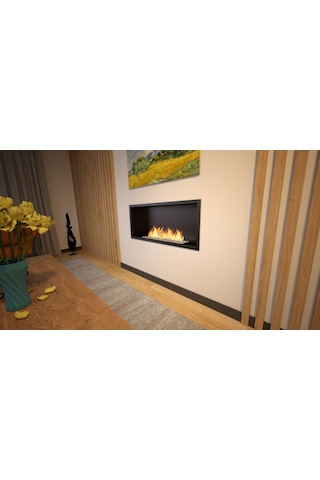 BLUEFLAME FLUSH 150 ANKASTRE BACASIZ ŞÖMİNE