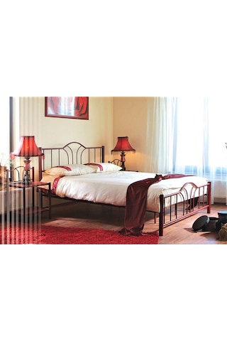 Mobilyabazari Royal Çift Kişilik Ferforje Metal Karyola 180*200