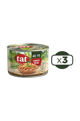 Tat Fasulye Pilaki 3 x 400 G
