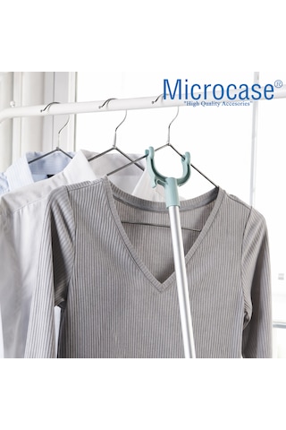Microcase Uzayabilir Elbise Eşya Askı Asma Aparatı 58-102 Cm Al5703 Açık Yeşil