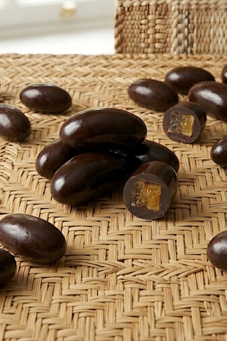 Bitter Çikolata Kaplı Portakal Draje 250 Gr